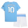 Manchester City Grealish 10 Hjemme 2025-26 - Barn Draktsett